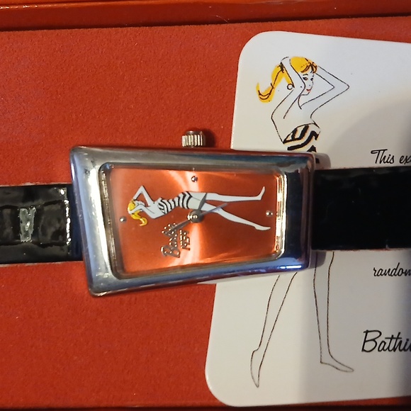 Vintage Barbie Mattel Watch Limited Edition Retro 1959 COA CASE - Picture 2 of 9
